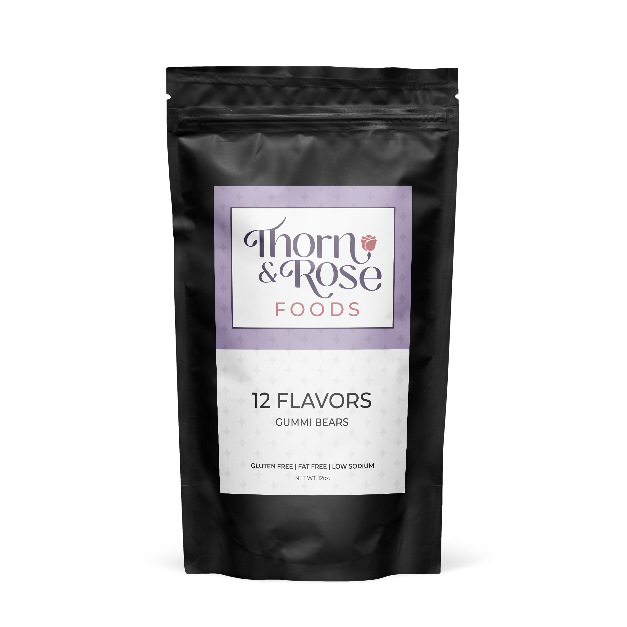 12 Flavors Gummy Bears Pouch