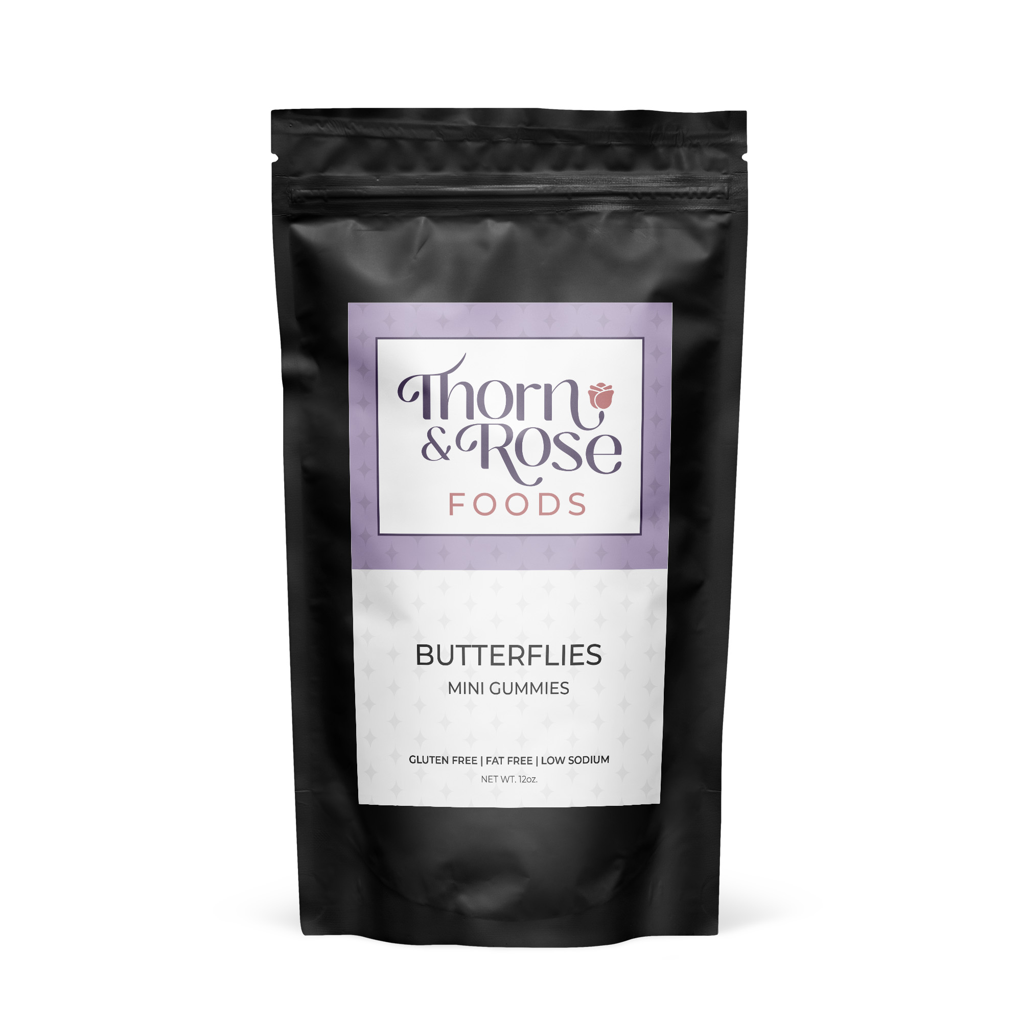 Mini Gummi Butterflies Front