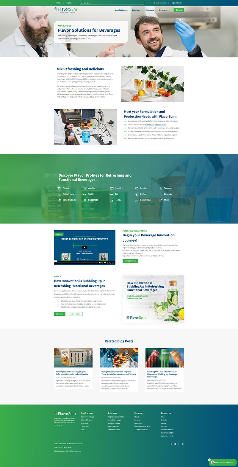 Shamus Design - FlavorSum - Beverage Full